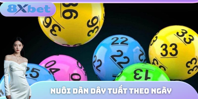 Nuôi dàn dây Tuất theo ngày